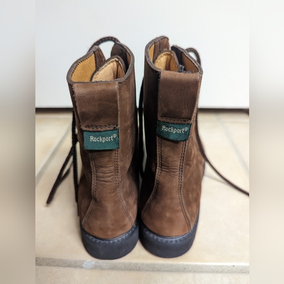 Rockport women's leather boots size 6.5 - Picture 2 of 9